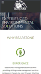Mobile Screenshot of bearstone.com